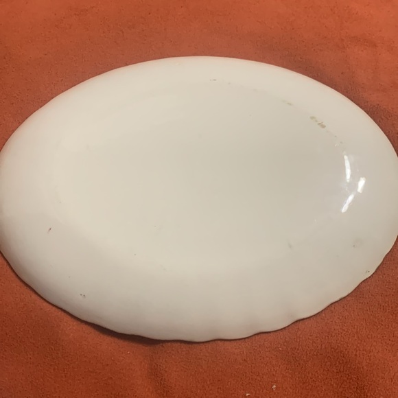 RARE.. Lovely Linda 13 1/2 in Blue Ridge Pottery Platter - Picture 4 of 4